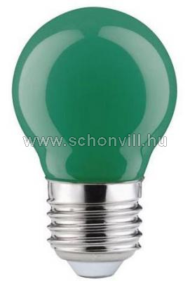 Gömblámpa zöld /E27 230V, EU 244/2009 Art.3(2)b alapján háztartásokban nem alkalmazható 1.