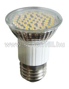 SMD LED spot fényforrás, E27, 3000K, 2,7W, 120°, 180lm, 230V 1.