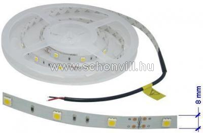 TRACON LED-SZK-48-WW LED szalag, kültéri, SMD3528; 60 LED/m; 4,8 W/m; 190 lm/m; W=8 mm; 3000 K; IP65 1.