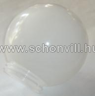 Opál üvegbúra 60W-os porcelán lámpához Ø160mm 1.