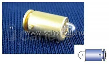 Carley 1733 2,5V 0,66A 25h TL-1.25 (TL-1¼) Xenon gold plated opthalmoscope izzó 1.