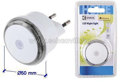 EMOS P3306 EMN100 éjszakai fény 3 LED-del és fotoszenzorral 230V 0,5W 1.