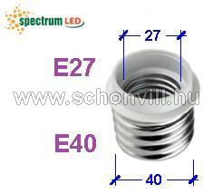 SPECTRUM 00934 E40-E27 foglalatátalakító 1.